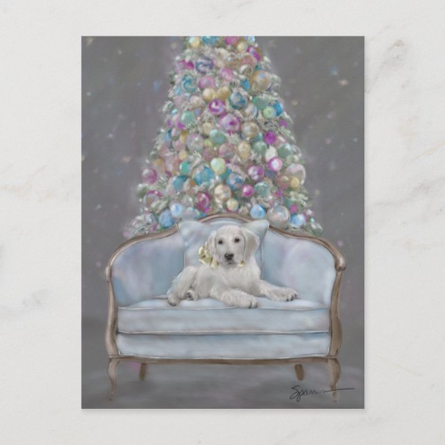 Merry och Bright Helg Vykort (Framsida)