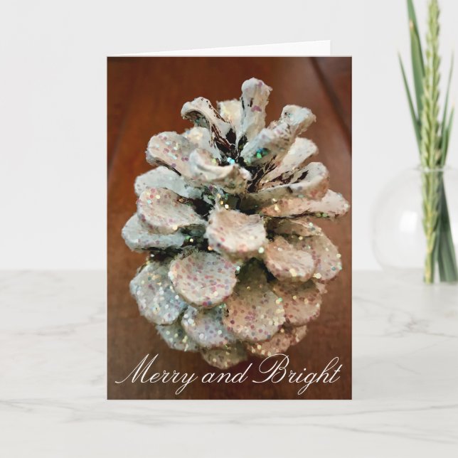 Merry och Bright Helgkort (Framsida)