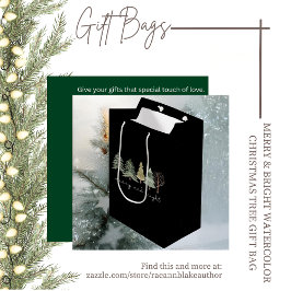 Merry och Bright jul Gift Bag