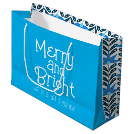 Merry och Bright jul Gift Bag