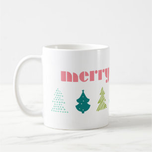 Merry och Bright Julgran Mugg