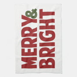 Merry och Bright Kitchen Towel Kökshandduk