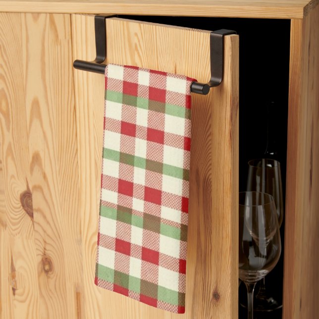 Merry och Bright Kökshandduk (Thirds Fold)