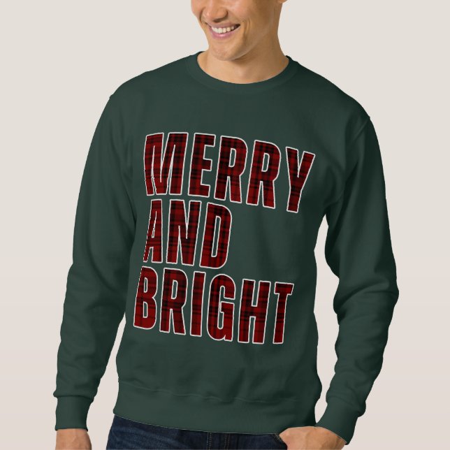 MERRY OCH BRIGHT LÅNG ÄRMAD TRÖJA (Framsida)