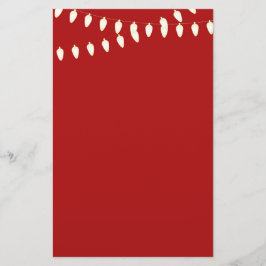 Merry och Bright Ljus Brevpapper