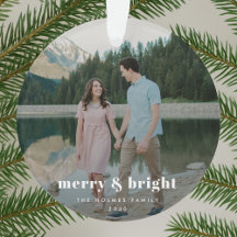 Merry och Bright | Modern julfoto