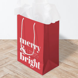 Merry och Bright | Modern Julrött ljus