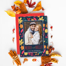 Merry och Bright Modern Photo