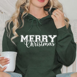 Merry och Bright Modern Red God jul-gåva T Shirt