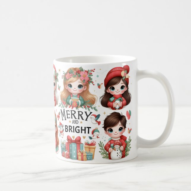 Merry och Bright Mugg (Höger)