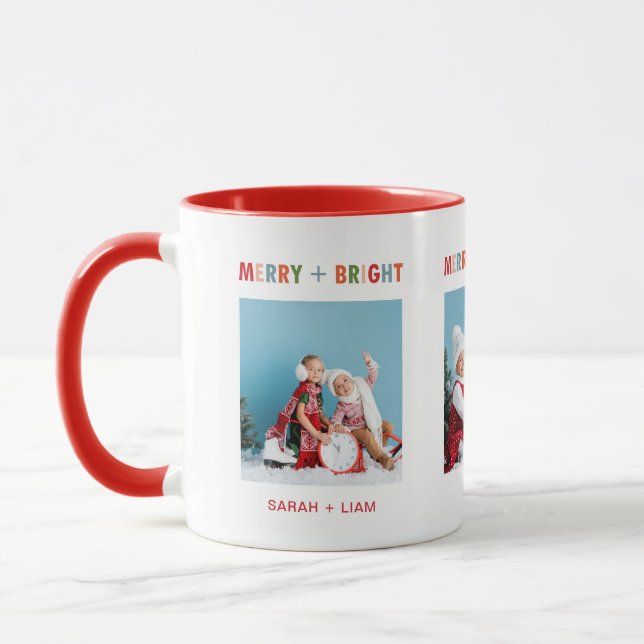 Merry och Bright Mugg (Vänster)