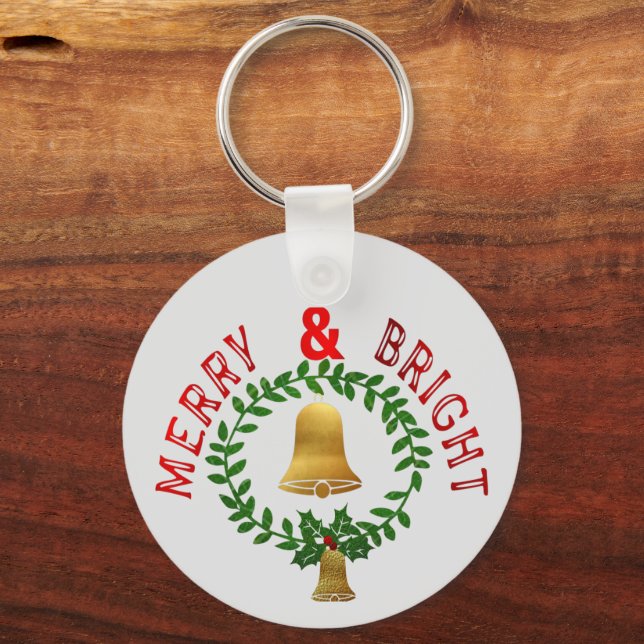 Merry och Bright: Nyckelring (Framsida)