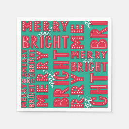 Merry och Bright Pappersservett