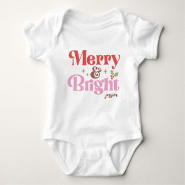 Merry och Bright Personlig T Shirt