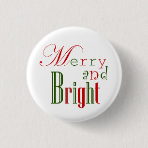 Merry och Bright, Red 'n Grönt Knapp