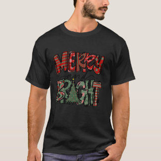 Merry och Bright T Shirt
