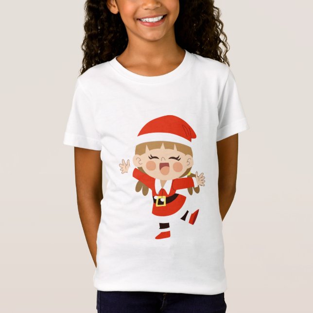 Merry och Bright T Shirt (Framsida)