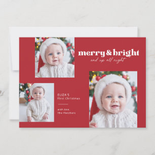 Merry och BrightStor Babys första julkort