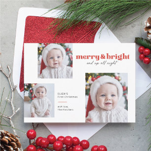Merry och BrightStor Babys första julkort