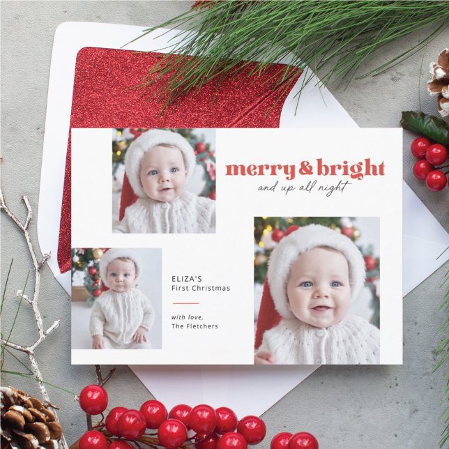 Merry och BrightStor Babys första julkort (Skapare uppladdad)
