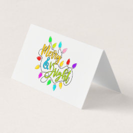 *~* Merry och BrightStor-Jul-Ljus Kort