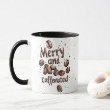 Merry och koffeinfri Mysigt julkaffe