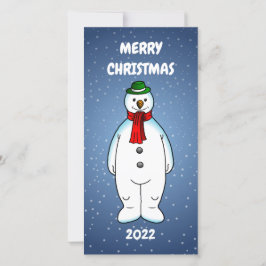 Merry och Lycklig Snögubbe