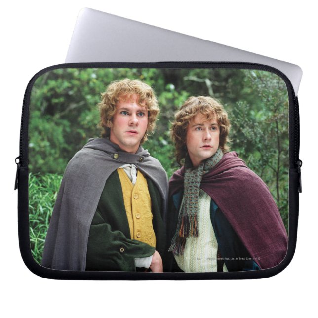 Merry och Peregrin Laptop Sleeve (Framsidan)
