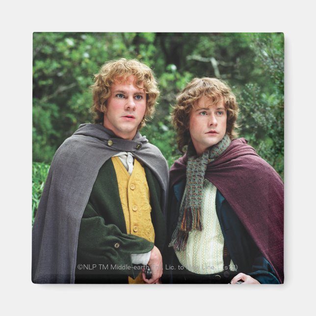 Merry och Peregrin Magnet (Framsidan)