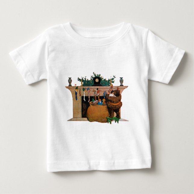 Merry Old Christmas Elf, Jessie Willcox Smith T Shirt (Framsida)