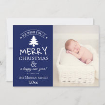 Merry Önskemål // Photo Helgdag Card