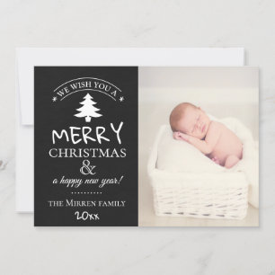 Merry Önskemål // Photo Helgdag Card Julkort