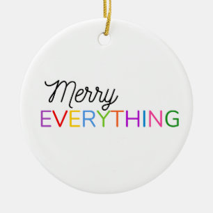 Merry Ornament