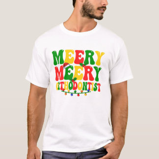 Merry Orthodontist Dental T Shirt