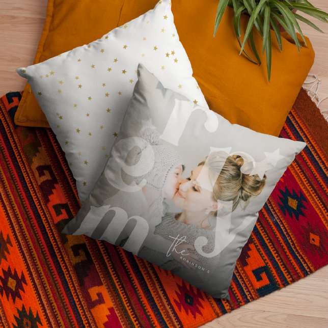 MERRY Overlay Typography's Photo Jul Kudde (Skapare uppladdad)