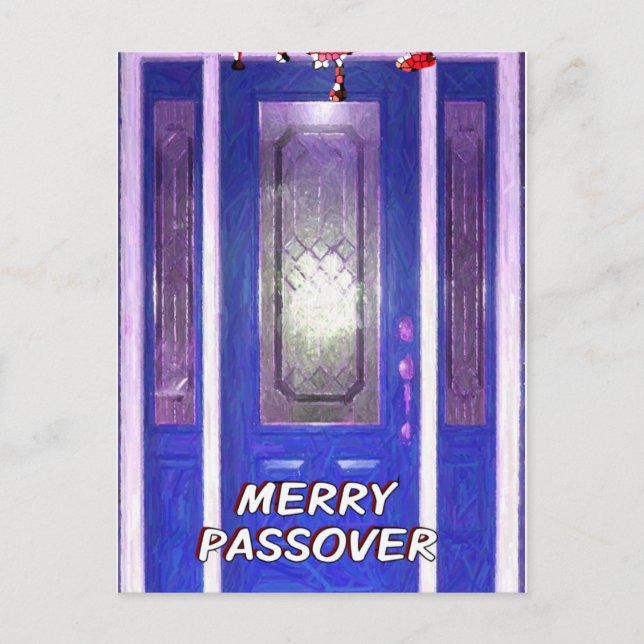 Merry Passover-vykort Helg Vykort (Framsida)