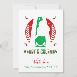 Merry Picklemas-julkort, Helgdag Card Julkort