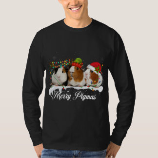Merry Pigmas 2022 Funny Julgran Julafton light T Shirt