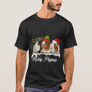 Merry Pigmas 2022 Funny Julgran Julafton light T Shirt