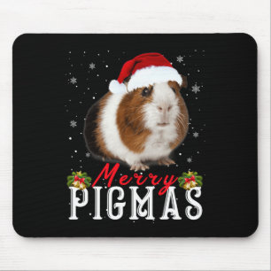 Merry Pigmas Ansikte Mask Roligt Guinea Gris jul S Musmatta
