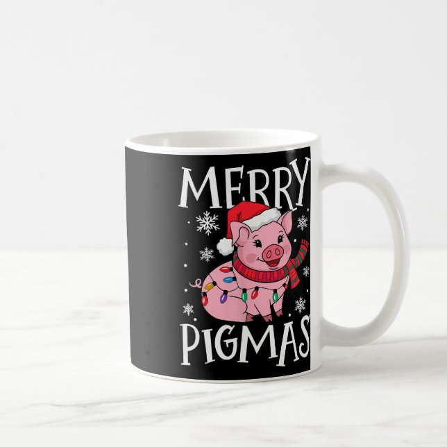 Merry Pigmas Funny jultomten Gris Gris Julafton Fa Kaffemugg (Höger)