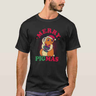 Merry Pigmas Graphic Guinea Owner Pet Cavy Ani T Shirt