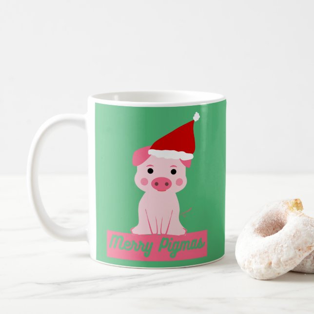 Merry Pigmas Kaffemugg (Med munk)