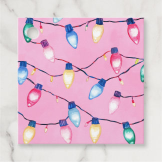 Merry Pinkmis Gåvor Etiketter