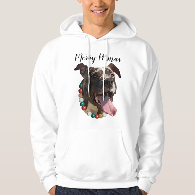 Merry Pitmas Hoodie (Framsida)