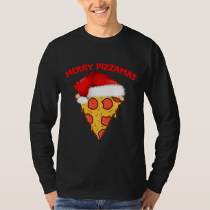 Merry Pizzamas Pizza Pajamas julklappar  T Shirt