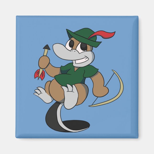 Merry Platypi Magnet (Framsidan)