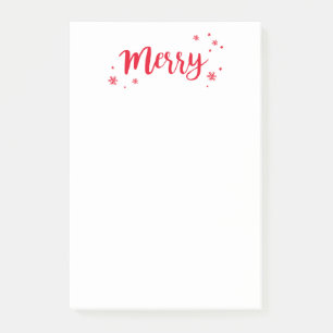Merry Post-it Block