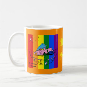 Merry Pride Car Kaffemugg