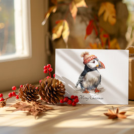 Merry Puffin, anpassningsbar Inbjudningar